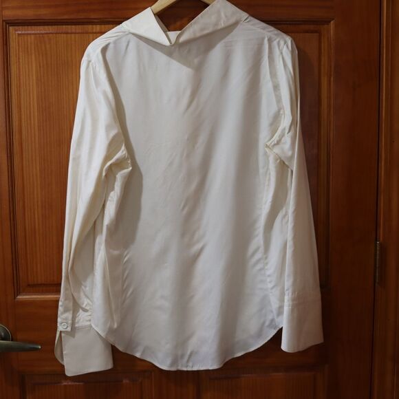 GianFranco Ferre Oprah Winfrey Owned Round Neck Long Sleeve Blouse LG 46 - Picture 6 of 16